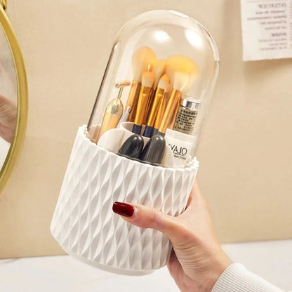 Luxury Make - Up Brush Holder With Protective Cover
