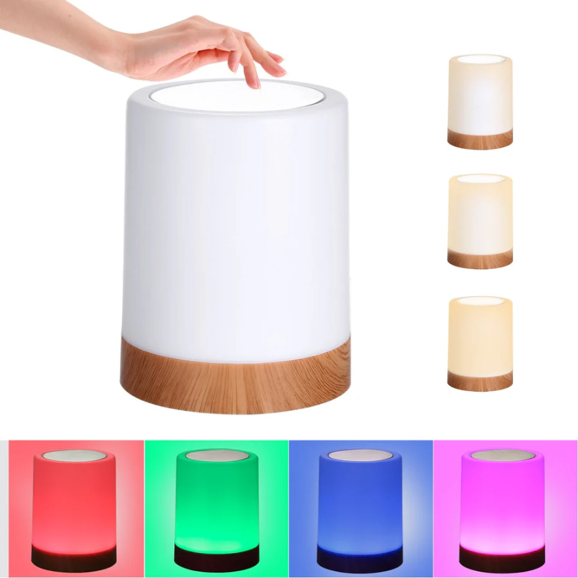 Dimmable LED Night Light With Modern Design And Colour Change