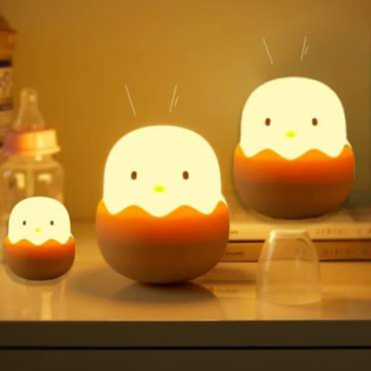 Kuiken Night Lamp for Children - Cute Led Lamp in Egg Design for the Children 's Room