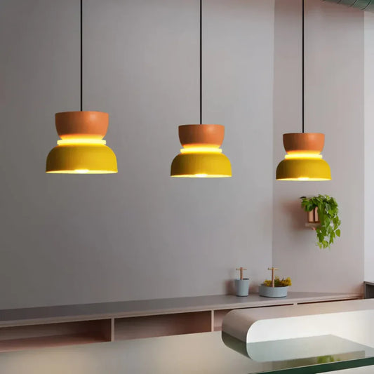 Colourful Macaron Design Led Pendant Lamp