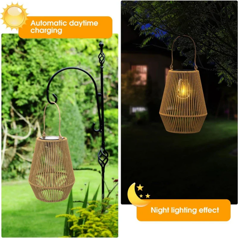 Manually Manufactured Weatherproof Solar Garden Light