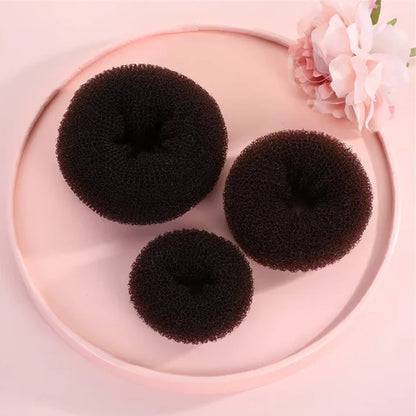 Donut Bun Helper Set – 7 Rings & Accessories