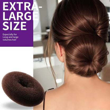Donut Bun Helper Set – 7 Rings & Accessories