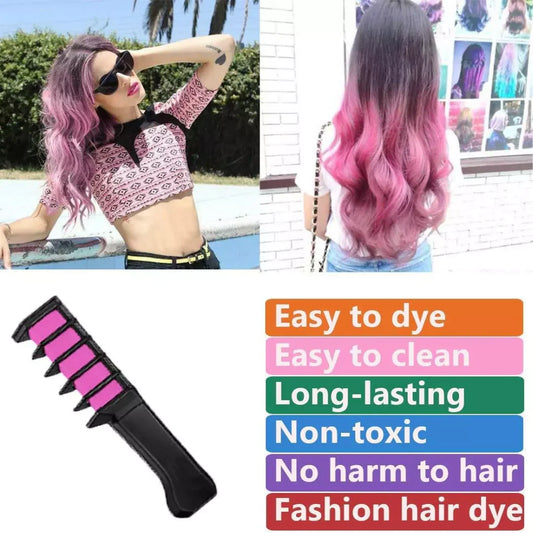Washable Hair Chalk Pen | For Colorful Accents in the Hair