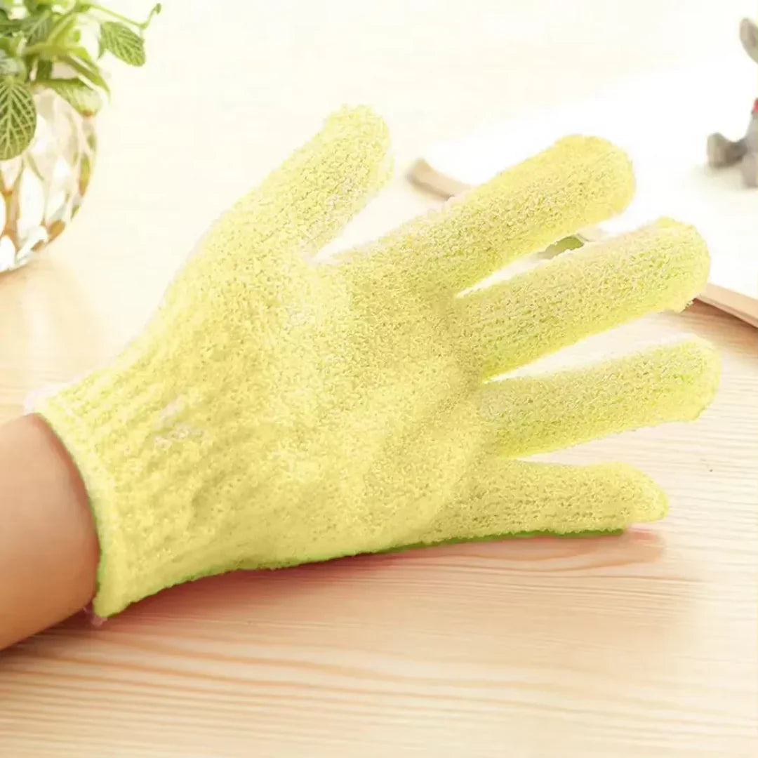 Exfoliating Bath Gloves – Set of 2