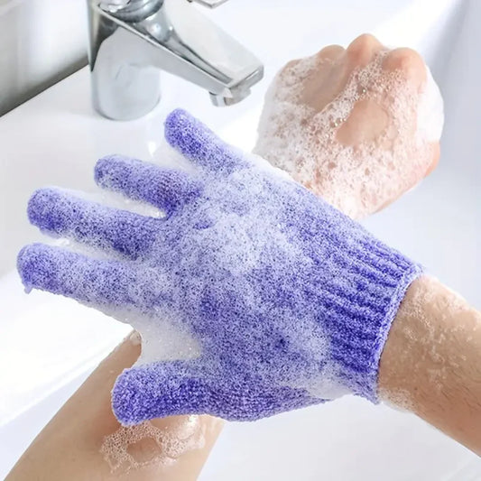 Exfoliating Bath Gloves – Set of 2