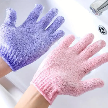 Exfoliating Bath Gloves – Set of 2