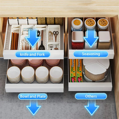 Expandable Kitchen Cabinet Organizer