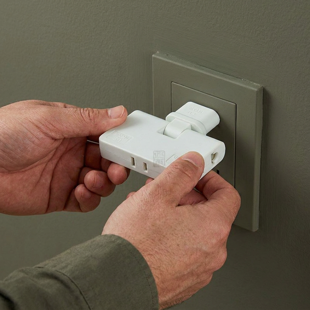 Multi-Angle Power Outlet – Practical Solution for Tight Spaces