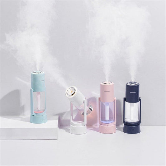 Rotating Humidifier with Automatic Inclination