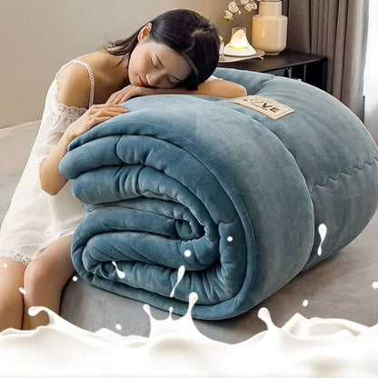 Premium Winter Blanket With Double-layer Flannel Fleece