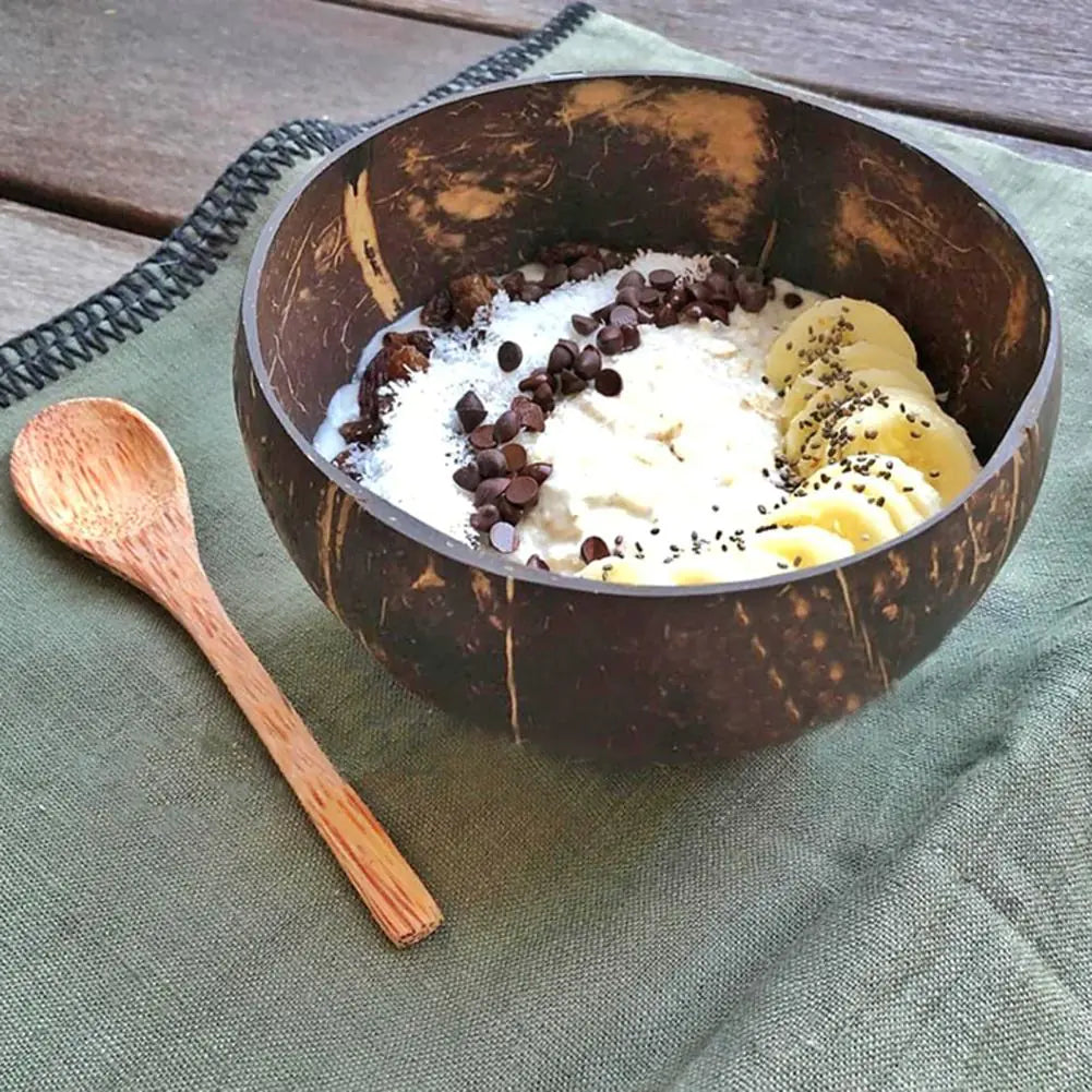 Coconut Bowl Set - Sustainable Serving Bowls