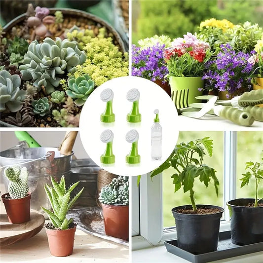 Mini Watering Sprinkler for Bottles - Portable Plant Waterer for the Garden