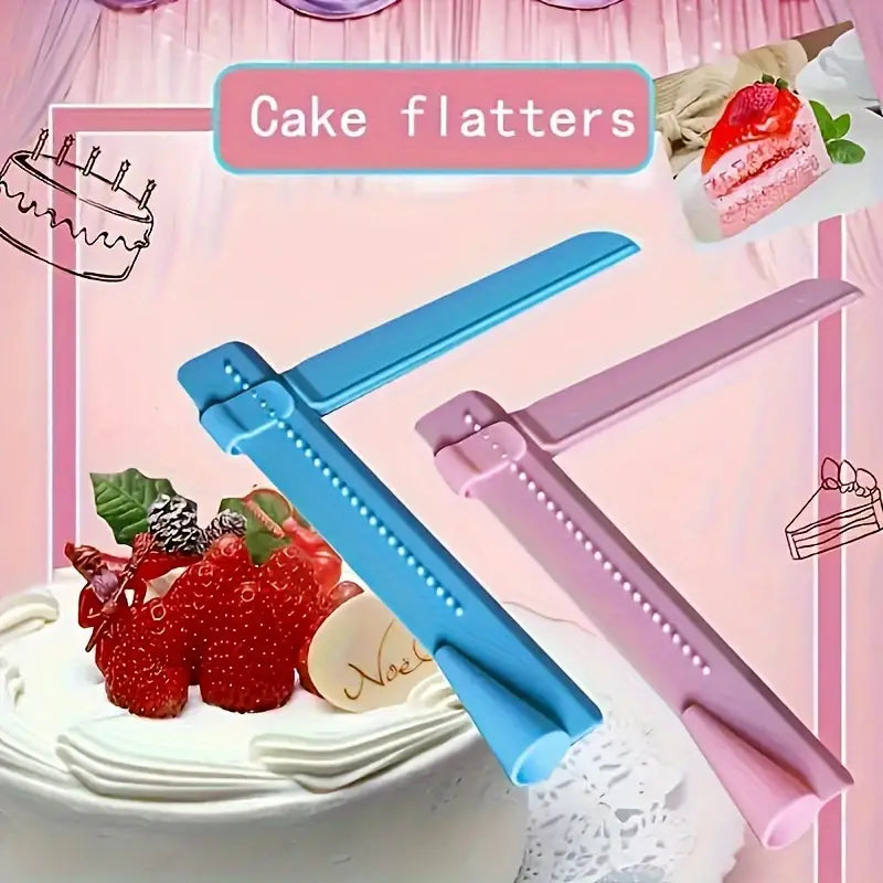 Cake Smoothing Tool For Evenly Spreading And Decorating Cakes