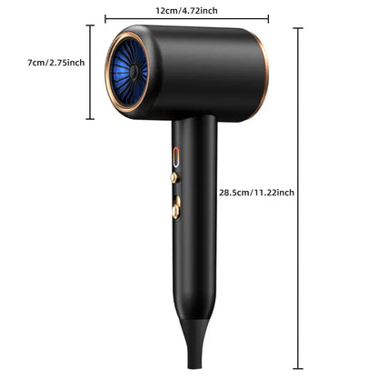 High-Performance Hair Dryer 2400W with Hot and Cold Air Function - Ion Technology