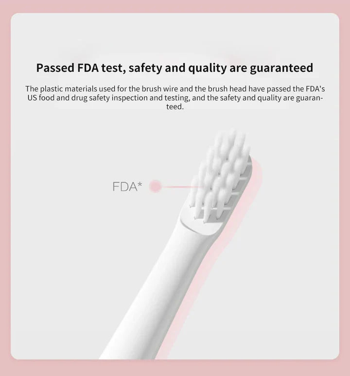 Electric Sonic Toothbrush - Waterproof and USB Rechargeable