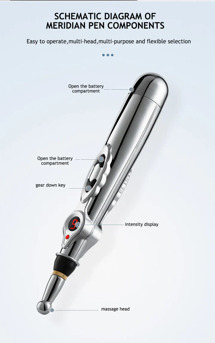 Electronic Acupuncture Pen | Meridian Massager For Pain Relief