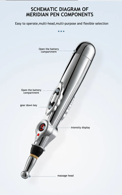 Electronic Acupuncture Pen | Meridian Massager For Pain Relief