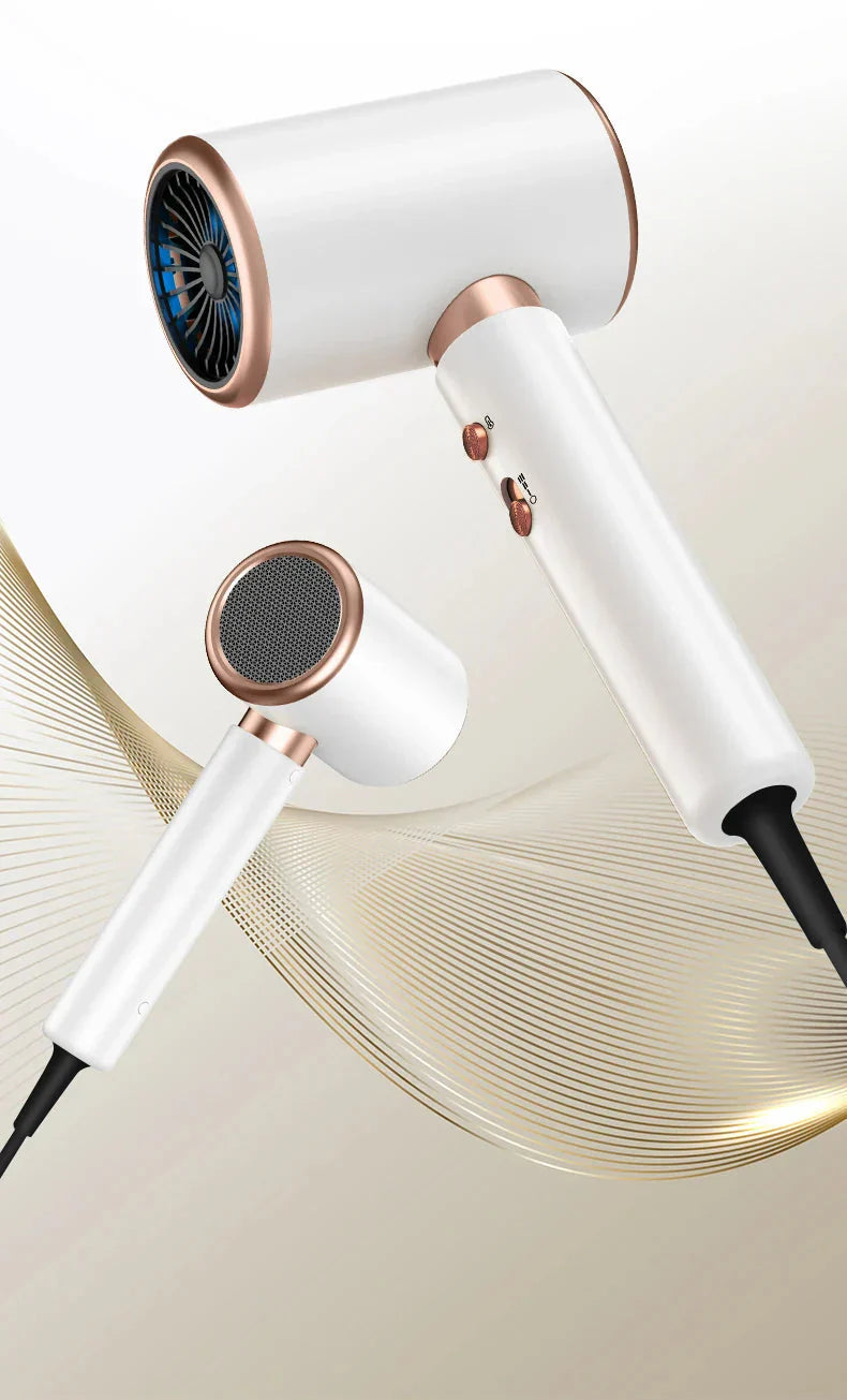 High-Performance Hair Dryer 2400W with Hot and Cold Air Function - Ion Technology
