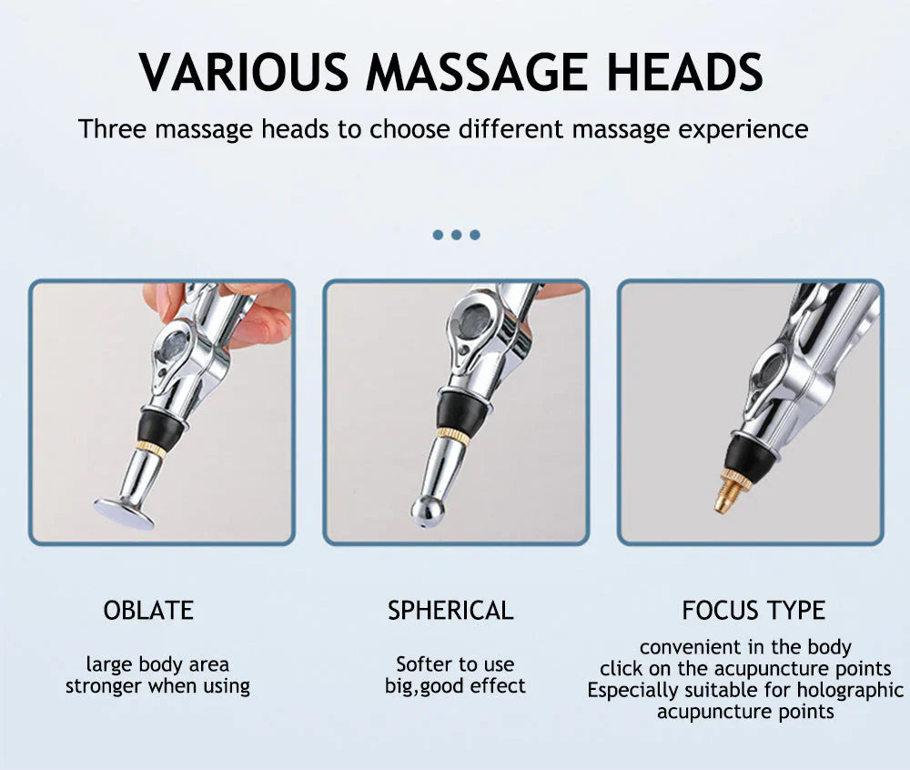 Electronic Acupuncture Pen | Meridian Massager For Pain Relief