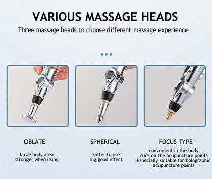 Electronic Acupuncture Pen | Meridian Massager For Pain Relief