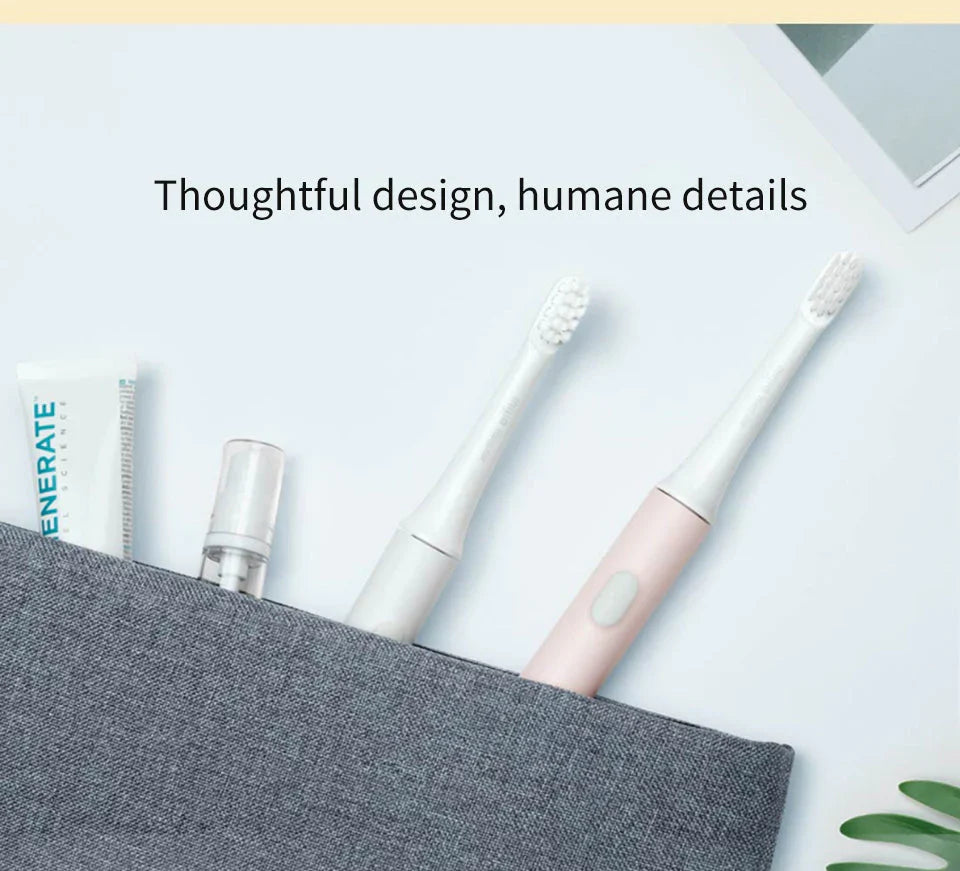 Electric Sonic Toothbrush - Waterproof and USB Rechargeable