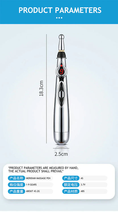 Electronic Acupuncture Pen | Meridian Massager For Pain Relief
