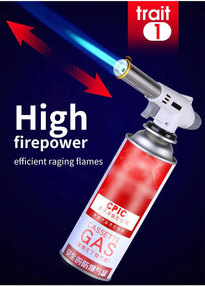 Portable Butane Gas Burner - Perfect For BBQ , Camping & Kitchen