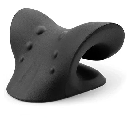 Neck And Shoulder Stretcher - Cervical Traction Cushion For Vertebral Alignment And Massage