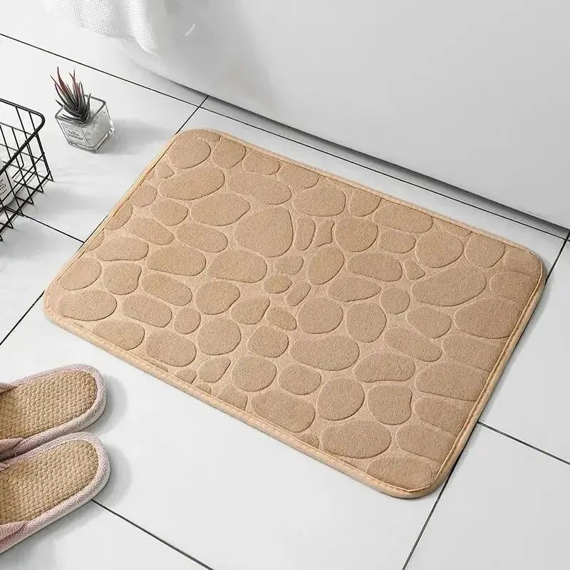 Memory Foam Non - Slip Bath Mat And Living Mat