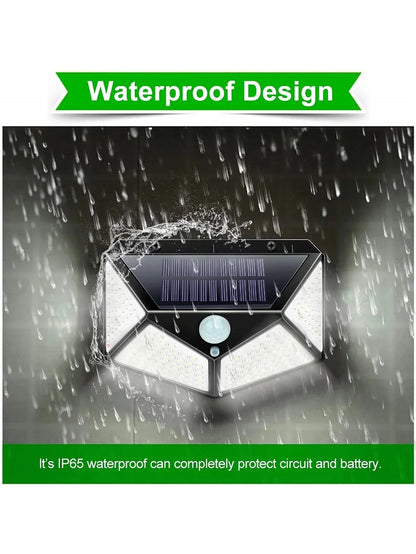 Versatile Solar Light - Weatherproof Led Outdoor Lamp With Motion Detector