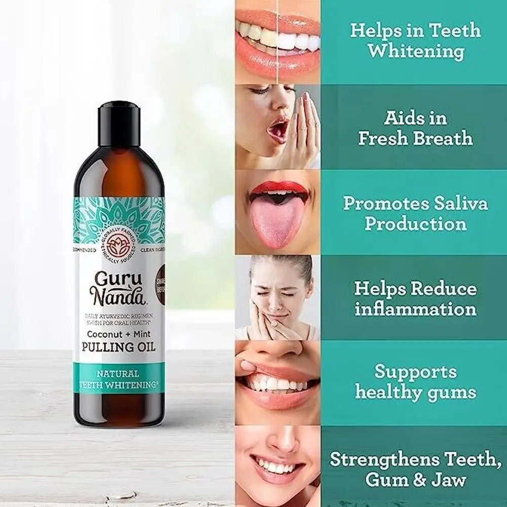 COCOMINT Mouth Oil - 7 Essential Oils and Vitamins for Oral Care