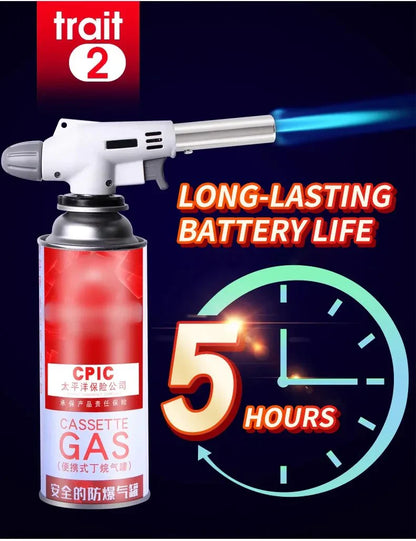 Portable Butane Gas Burner - Perfect For BBQ , Camping & Kitchen
