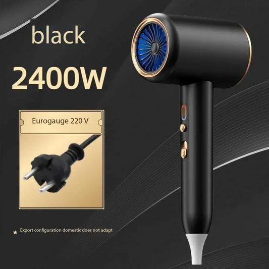 High-Performance Hair Dryer 2400W with Hot and Cold Air Function - Ion Technology