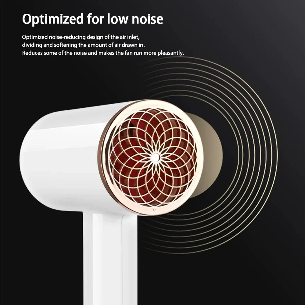 High-Performance Hair Dryer 2400W with Hot and Cold Air Function - Ion Technology