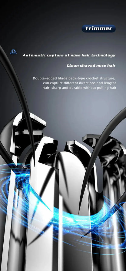Professional Painless Nose and Ear Hair Trimmer for Men and Women