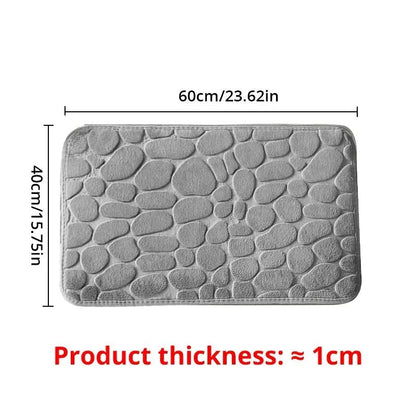 Memory Foam Non - Slip Bath Mat And Living Mat