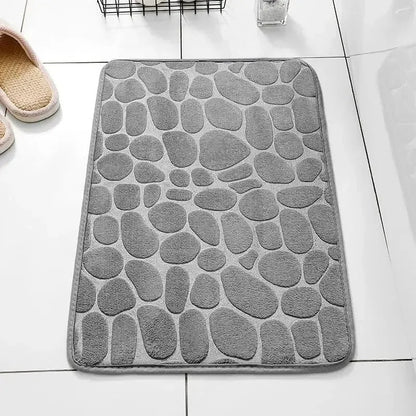 Memory Foam Non - Slip Bath Mat And Living Mat