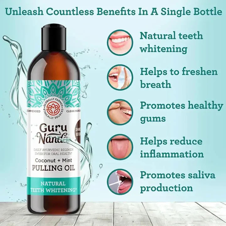 COCOMINT Mouth Oil - 7 Essential Oils and Vitamins for Oral Care