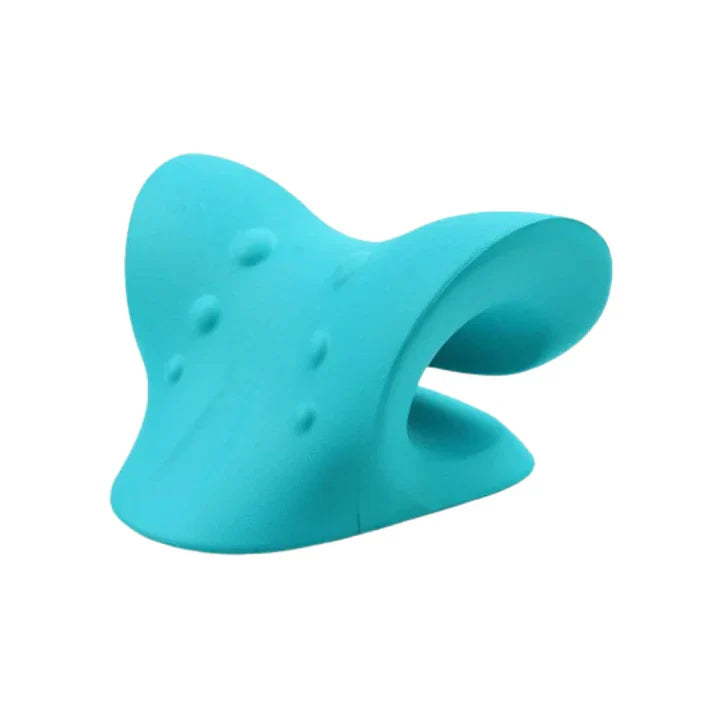 Neck And Shoulder Stretcher - Cervical Traction Cushion For Vertebral Alignment And Massage