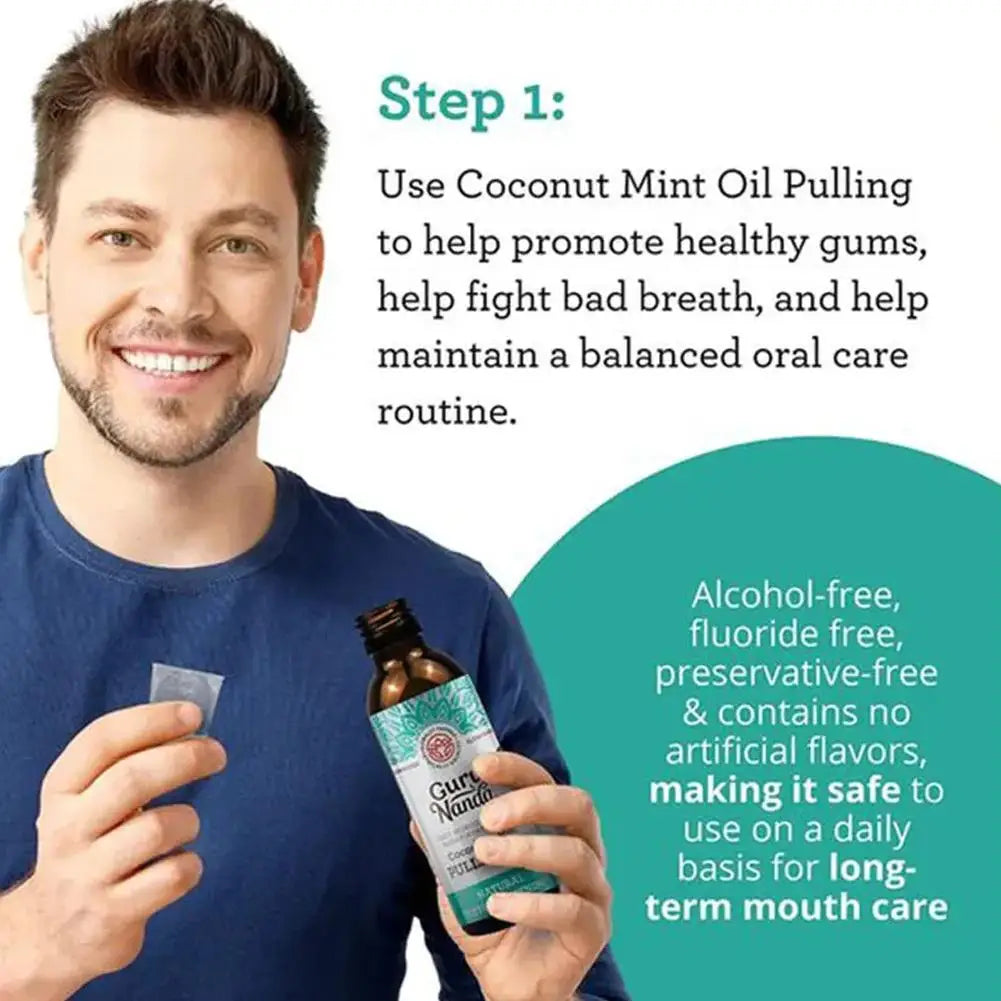 COCOMINT Mouth Oil - 7 Essential Oils and Vitamins for Oral Care