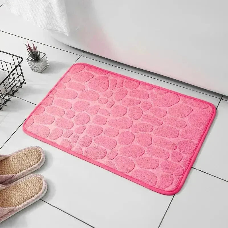 Memory Foam Non - Slip Bath Mat And Living Mat