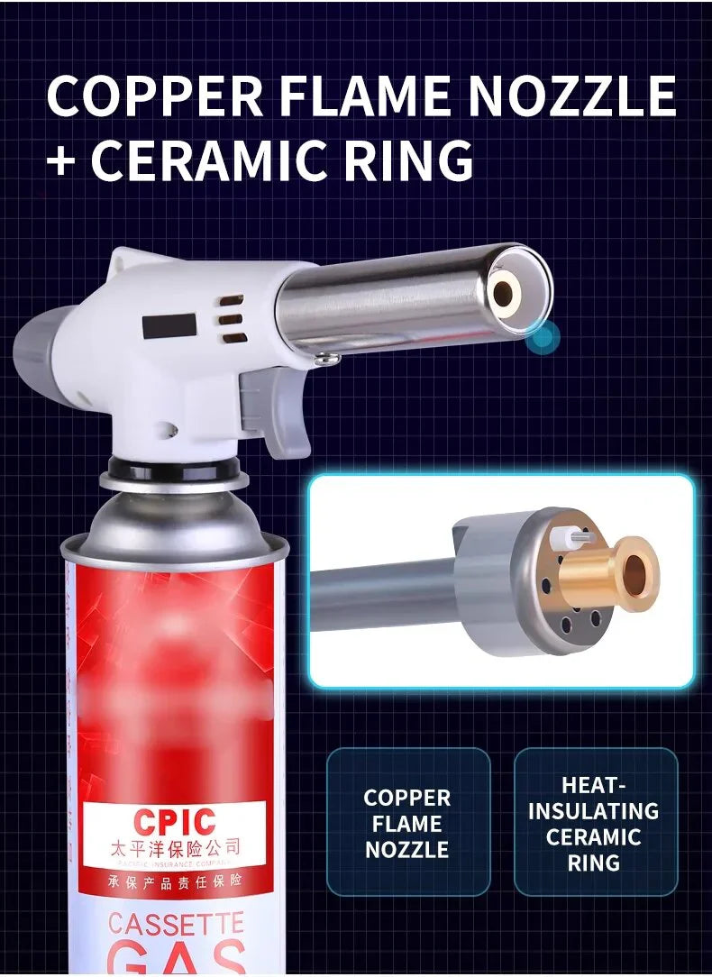 Portable Butane Gas Burner - Perfect For BBQ , Camping & Kitchen