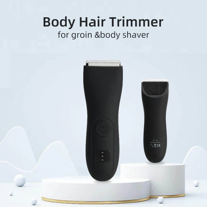 Men's Body Hair Trimmer And Women's Shaver With Bikini Attachment