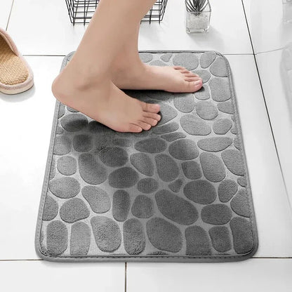 Memory Foam Non - Slip Bath Mat And Living Mat