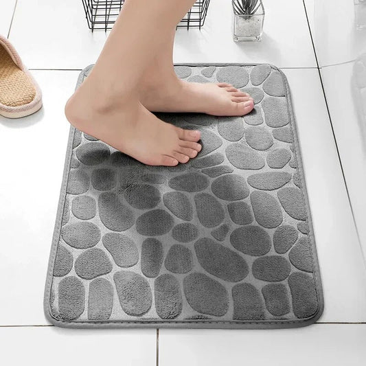 Memory Foam Non - Slip Bath Mat And Living Mat