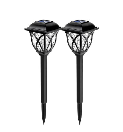 Solar Garden Lighting with Natural Charm - Elegant Lamps for Outdoors