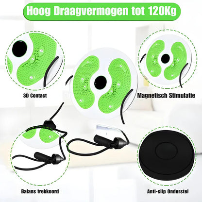Full-Body Core Trainer with Magnetic Therapy