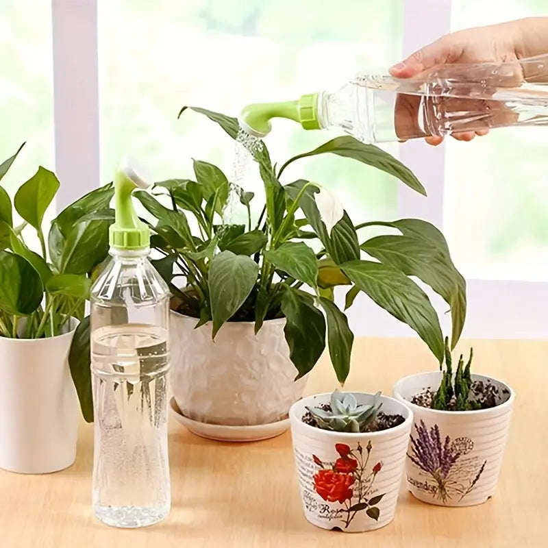 Mini Watering Sprinkler for Bottles - Portable Plant Waterer for the Garden