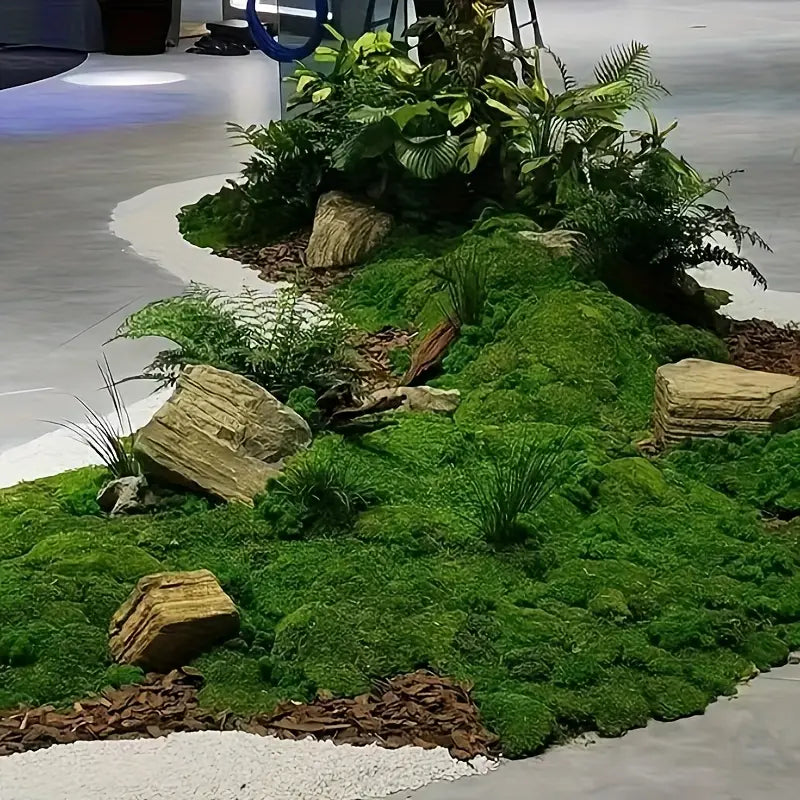 Moss Cover Piece - Moss Flake Ornament for Decoration and Landscaping